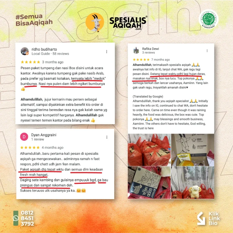 Spesialis Aqiqah Review 02