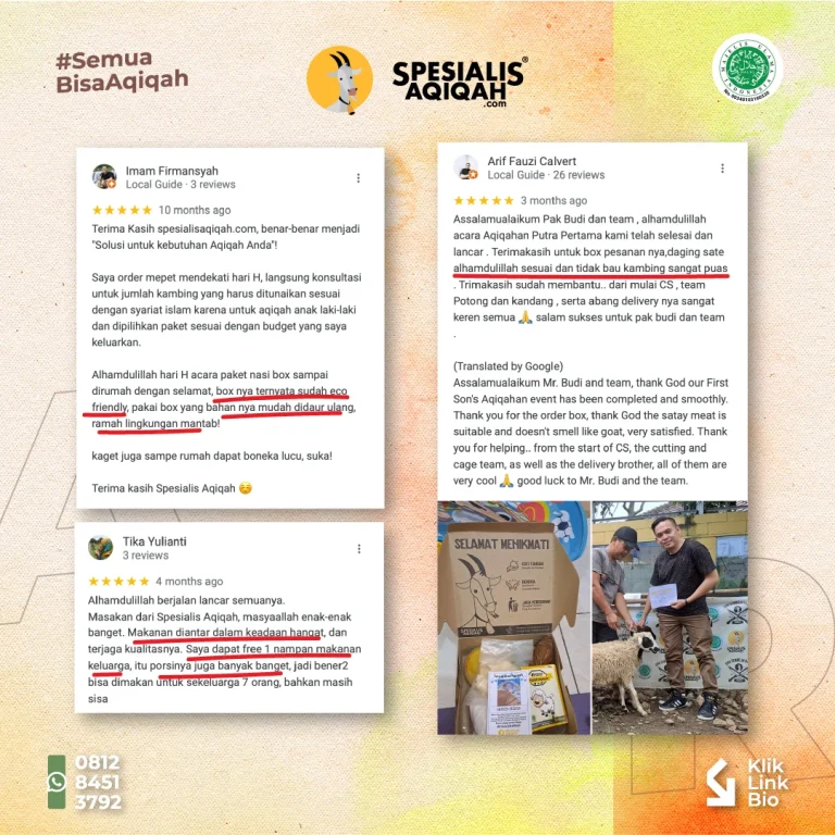 Spesialis Aqiqah Review 03