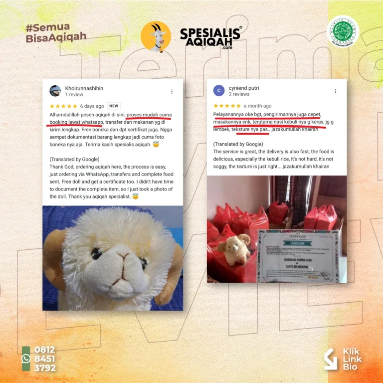 Spesialis Aqiqah Review 04